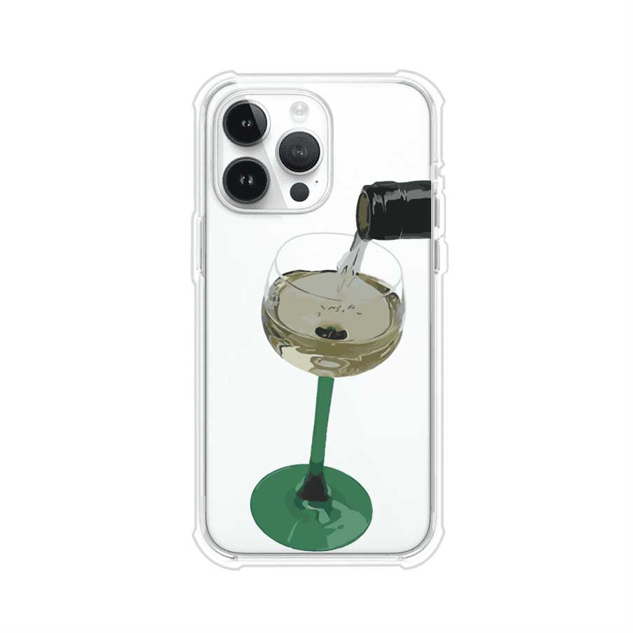 Funda personalizada para iPhone con ilustración de un dirty martini siendo servido en una copa. Diseño elegante y moderno para amantes de los cócteles. Producto de Remark MX