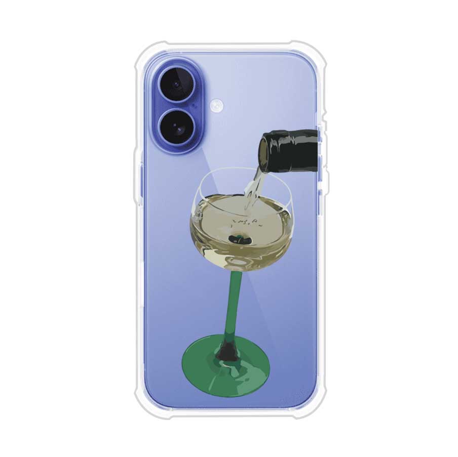 Funda personalizada para iPhone con ilustración de un dirty martini siendo servido en una copa. Diseño elegante y moderno para amantes de los cócteles. Producto de Remark MX