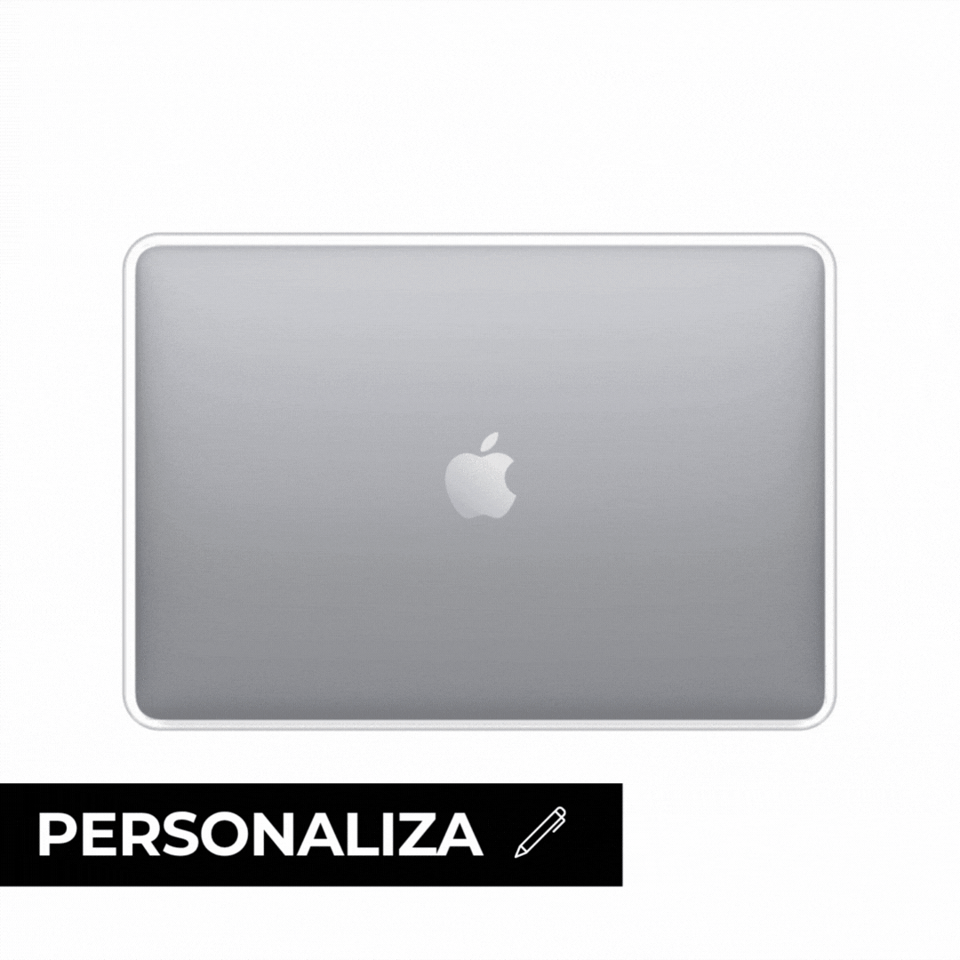 Funda transparente para Macbook Series personalizable desde cero – Remark Mx