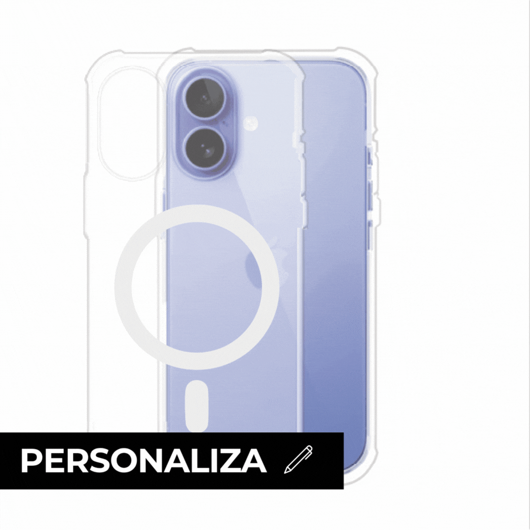 Funda transparente magsafe para IPhone 16 Series personalizable desde cero – Remark Mx