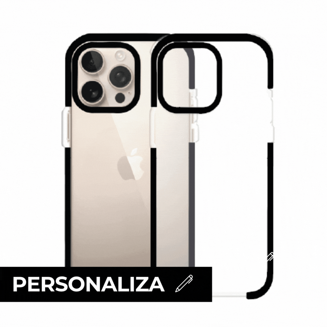 Funda transparente premium para IPhone 16 Series personalizable desde cero – Remark Mx