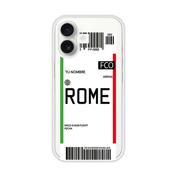 ROME FLIGHT TICKET