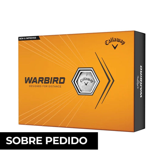 Pelotas de golf Callaway Warbird personalizadas, color blanco, diseñadas para máxima distancia y control – Remark Mx