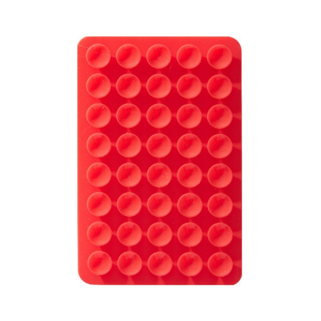 Ventosa de silicón roja doble cara para celulares – Remark Mx