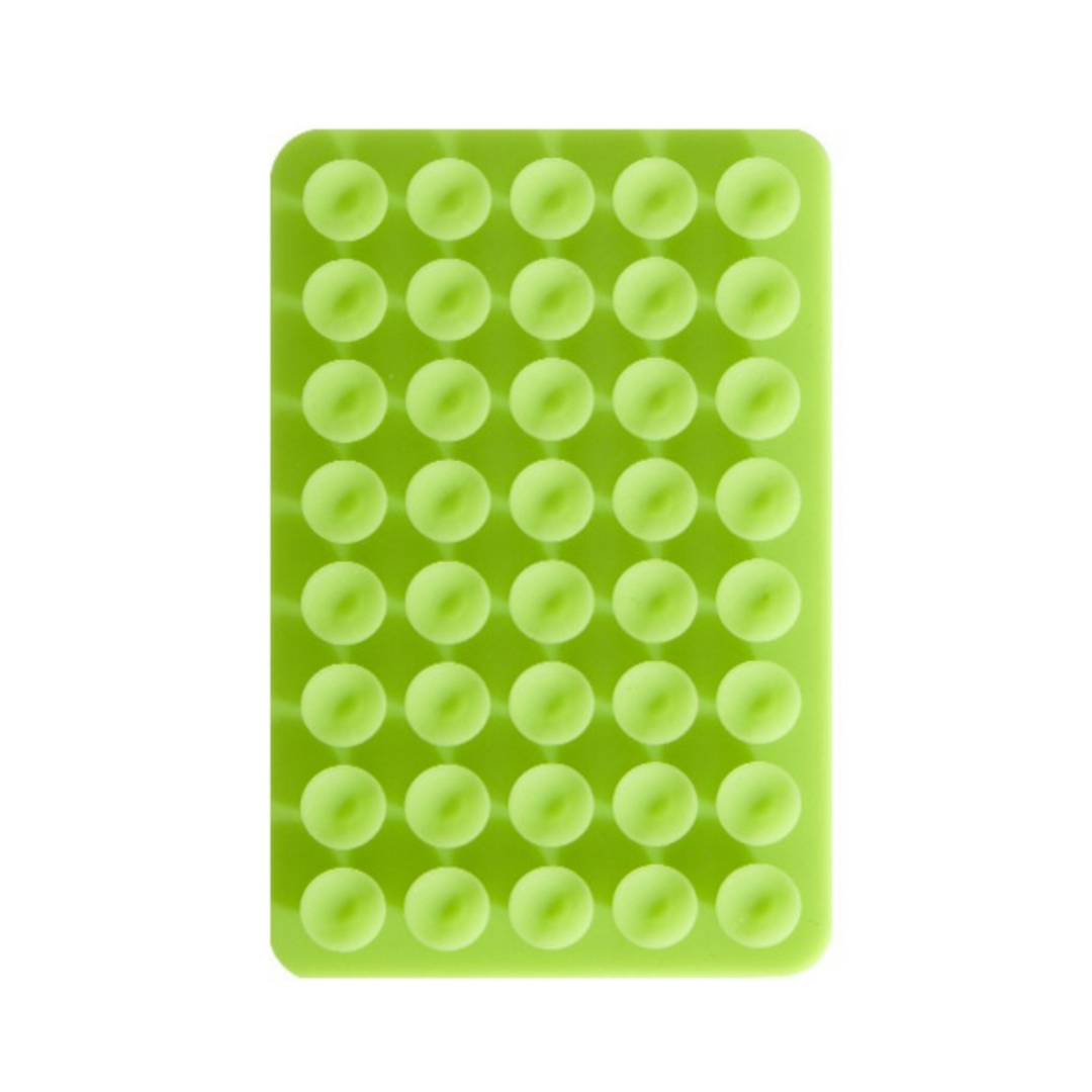 Ventosa de silicón verde doble cara para celulares – Remark Mx