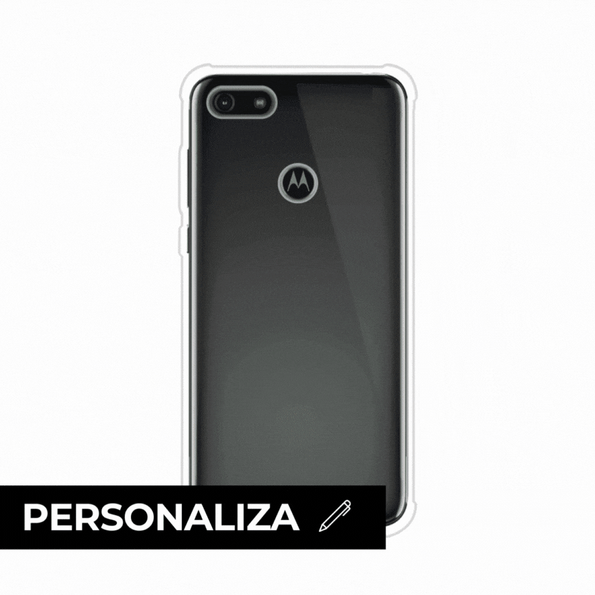 Funda transparente para Motorola personalizable desde cero, compatible con diseños únicos – Remark Mx