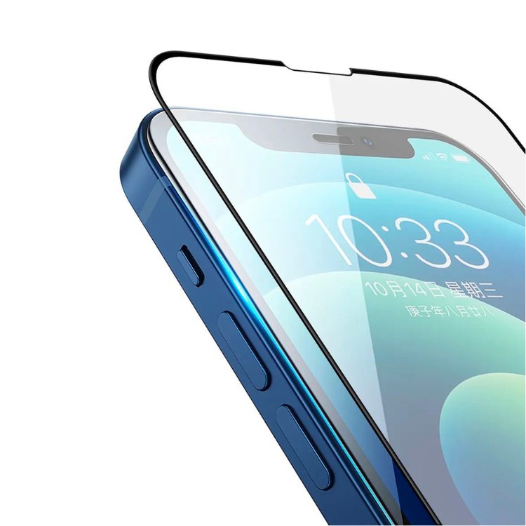 Vidrio templado para pantalla frontal de iPhone, protección resistente a golpes y rayaduras – Remark Mx
