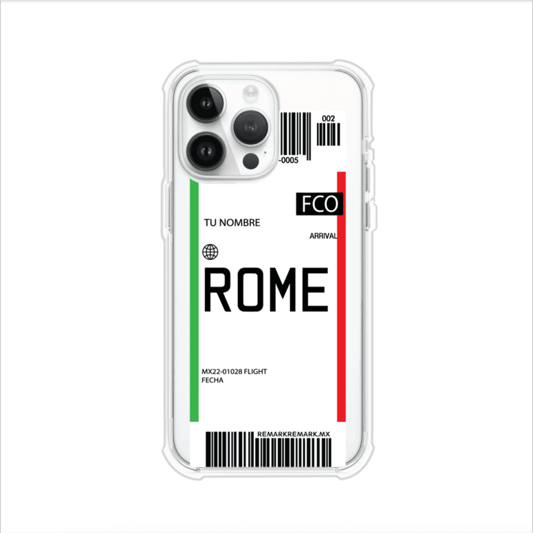 ROME FLIGHT TICKET