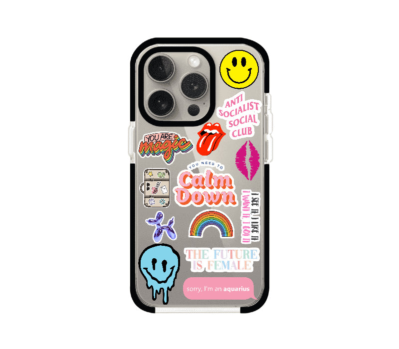 STICKERS (FUNDA PREMIUM): IPHONE 14 PRO, 14 PRO MAX, 15 PRO Y 15 PRO MAX