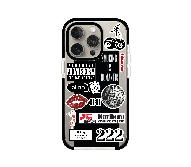 STICKERS (FUNDA PREMIUM): IPHONE 14, 15, 16 PRO/PRO MAX