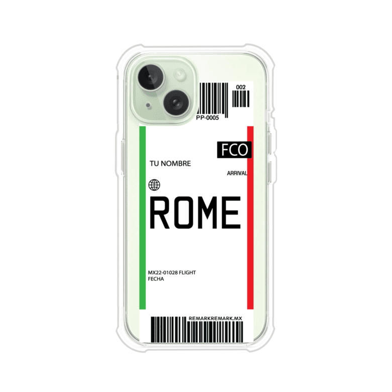 ROME FLIGHT TICKET