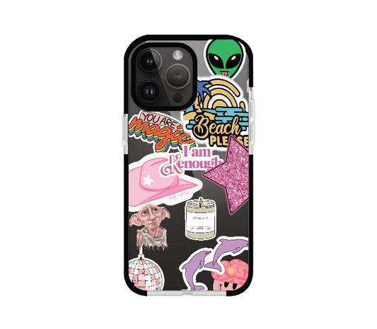 STICKERS (FUNDA PREMIUM): IPHONE 14 PRO, 14 PRO MAX, 15 PRO Y 15 PRO MAX