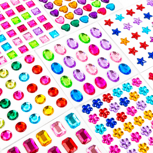GEM STICKERS (12 hojas)