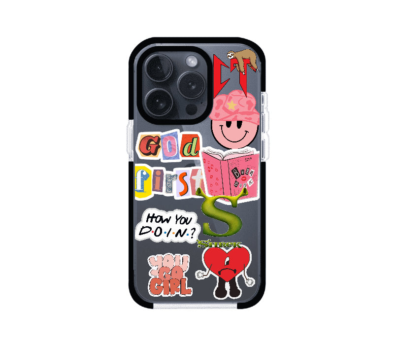 STICKERS (FUNDA PREMIUM): IPHONE 14 PRO, 14 PRO MAX, 15 PRO Y 15 PRO MAX