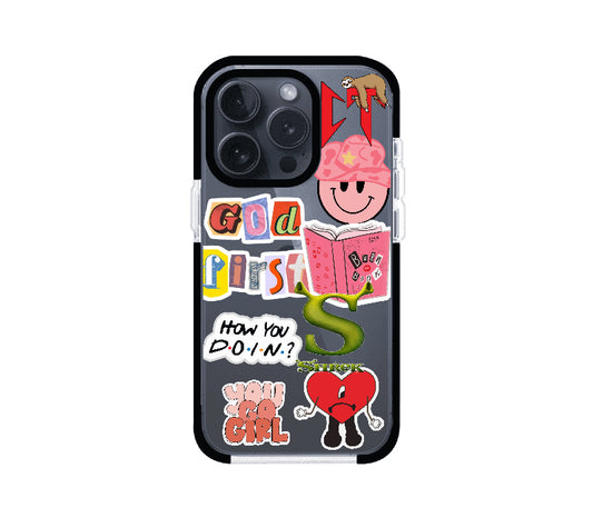 STICKERS (FUNDA PREMIUM): IPHONE 14 PRO, 14 PRO MAX, 15 PRO Y 15 PRO MAX