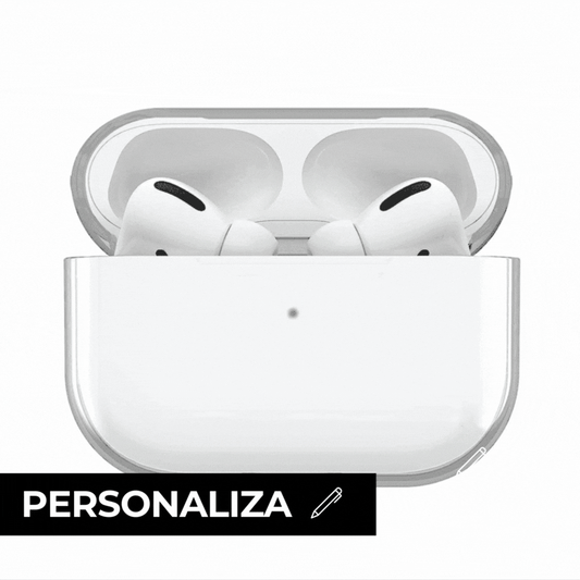 Funda transparente para Airpods Series personalizable desde cero, compatible con diseños únicos – Remark Mx