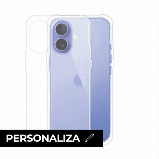 Funda transparente para IPhone 16 Series personalizable desde cero – Remark Mx