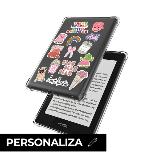 Funda transparente para Kindle personalizable desde cero, compatible con diseños únicos – Remark Mx