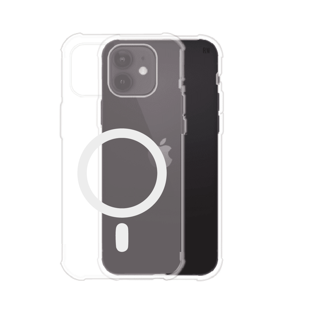 Funda transparente magsafe para IPhone 12 Series personalizable desde cero, compatible con diseños únicos – Remark Mx