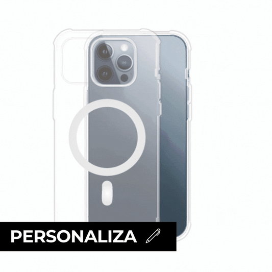 Funda transparente magsafe para IPhone 12 Series personalizable desde cero, compatible con diseños únicos – Remark Mx