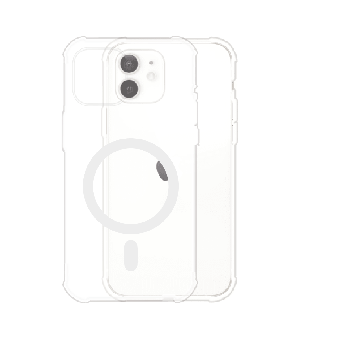 Funda transparente magsafe para IPhone 12 Series personalizable desde cero, compatible con diseños únicos – Remark Mx