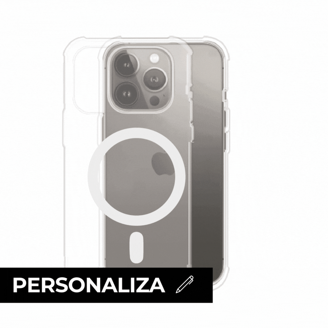 Funda transparente magsafe para IPhone 13 Series personalizable desde cero, compatible con diseños únicos – Remark Mx