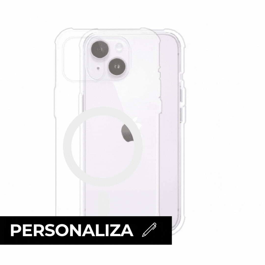 Funda transparente magsafe para IPhone 14 Series personalizable desde cero, compatible con diseños únicos – Remark Mx