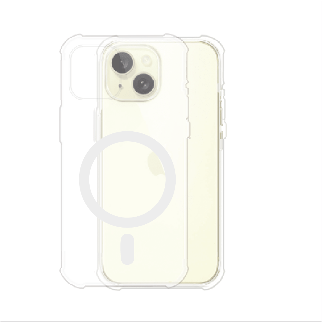 Funda transparente magsafe para IPhone 15 Series personalizable desde cero, compatible con diseños únicos – Remark Mx