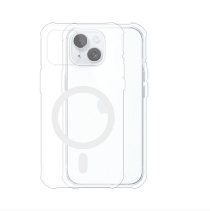 Funda transparente magsafe para IPhone 15 Series personalizable desde cero, compatible con diseños únicos – Remark Mx