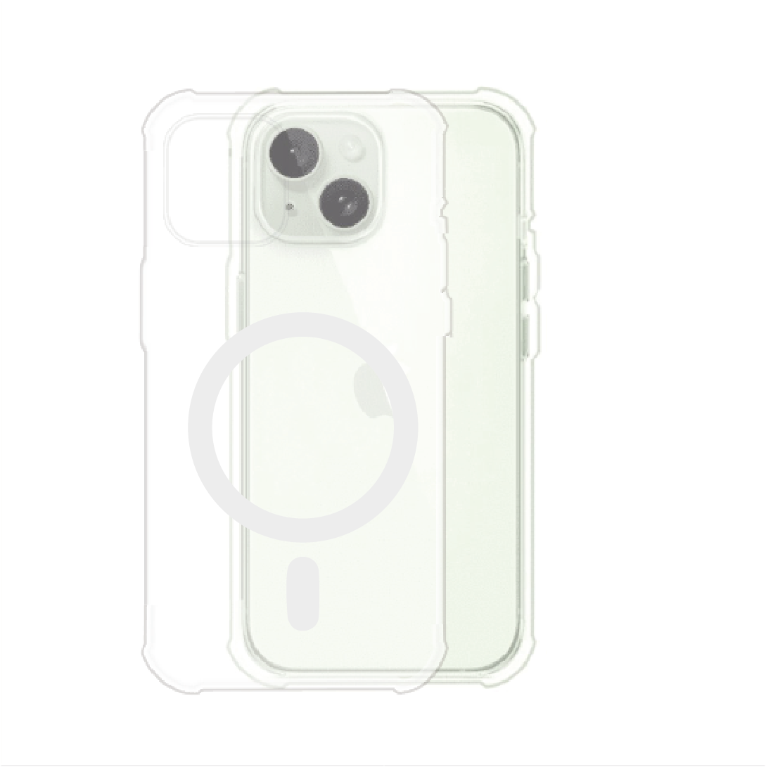 Funda transparente magsafe para IPhone 15 Series personalizable desde cero, compatible con diseños únicos – Remark Mx