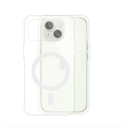 Funda transparente magsafe para IPhone 15 Series personalizable desde cero, compatible con diseños únicos – Remark Mx