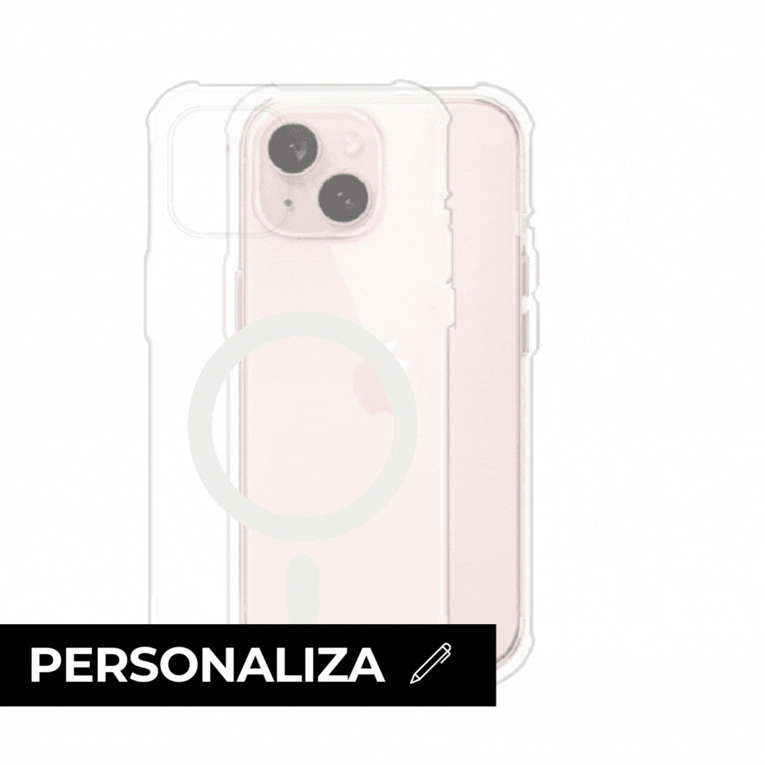 Funda transparente magsafe para IPhone 15 Series personalizable desde cero, compatible con diseños únicos – Remark Mx