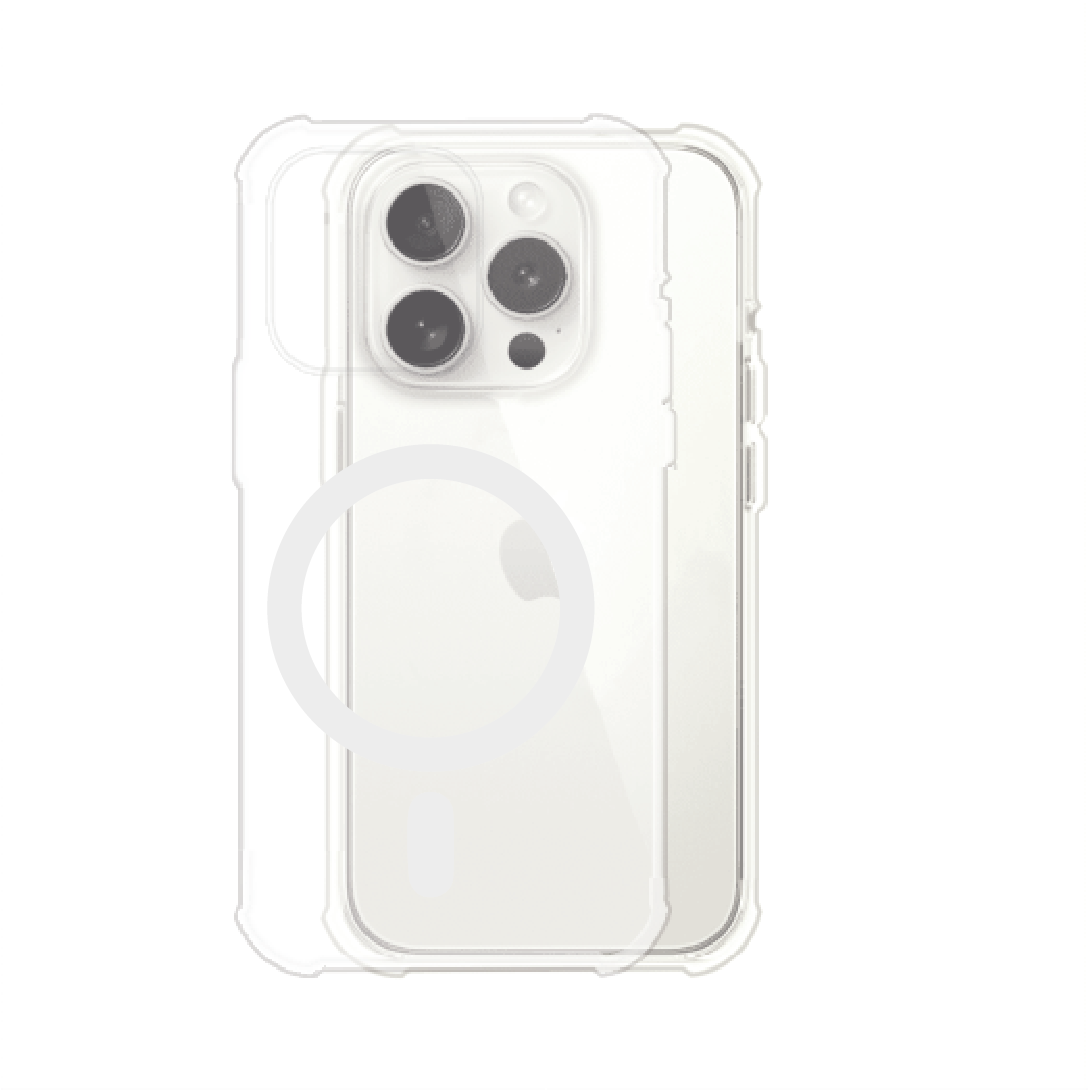 Funda transparente magsafe para IPhone 15 Series personalizable desde cero, compatible con diseños únicos – Remark Mx