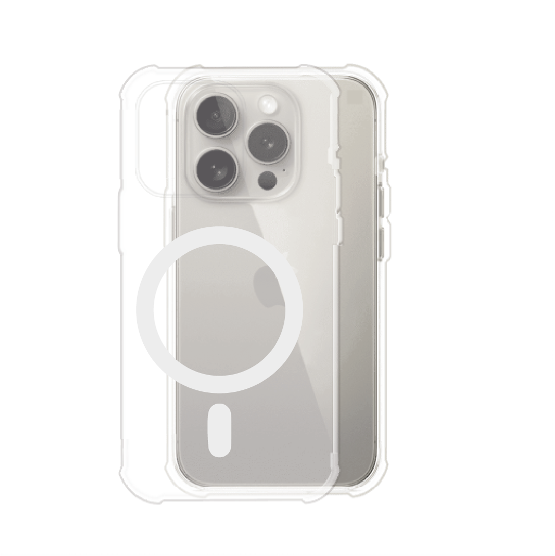 Funda transparente magsafe para IPhone 15 Series personalizable desde cero, compatible con diseños únicos – Remark Mx