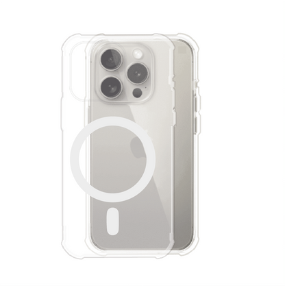 Funda transparente magsafe para IPhone 15 Series personalizable desde cero, compatible con diseños únicos – Remark Mx