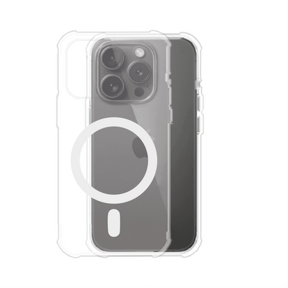 Funda transparente magsafe para IPhone 15 Series personalizable desde cero, compatible con diseños únicos – Remark Mx