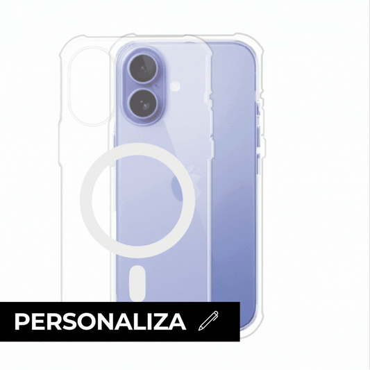 Funda transparente magsafe para IPhone 16 Series personalizable desde cero, compatible con diseños únicos – Remark Mx