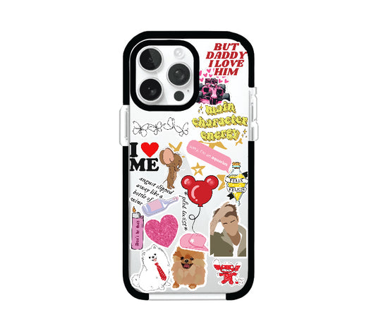 STICKERS (FUNDA PREMIUM): IPHONE 14, 15, 16 PRO/PRO MAX