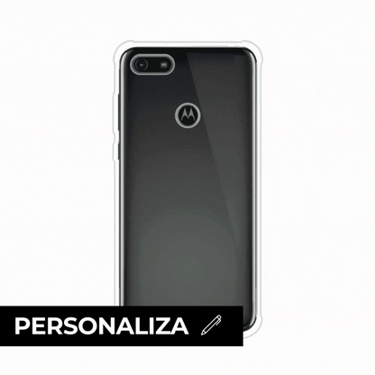 Funda transparente para Motorola personalizable desde cero, compatible con diseños únicos – Remark Mx